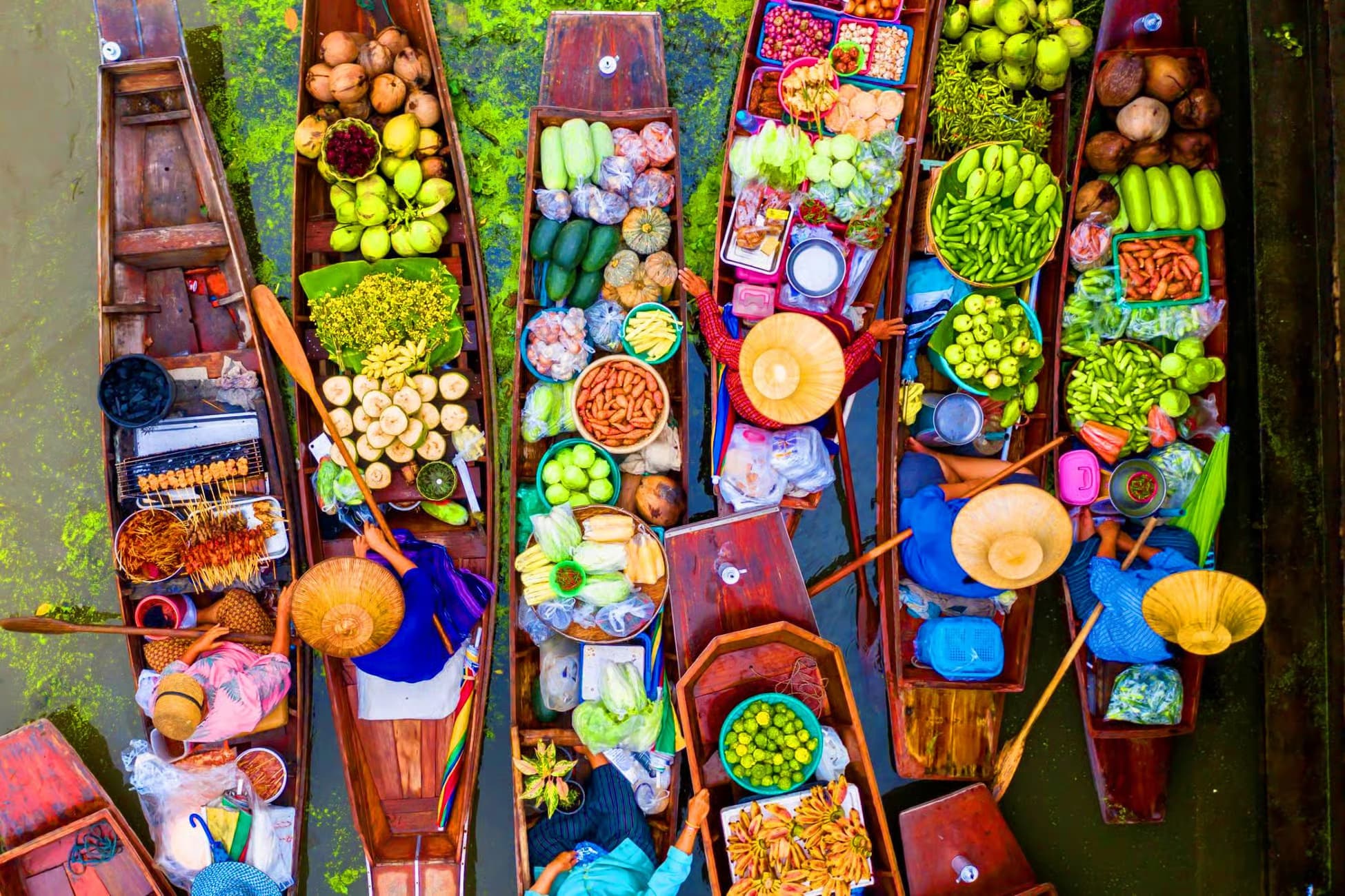 Image of Bangkok: Floating Market and Train Market Experience tour package, BookMe Tour Package, Travel with BookMe, Exciting Tour Packages Available, Affordable Prices.