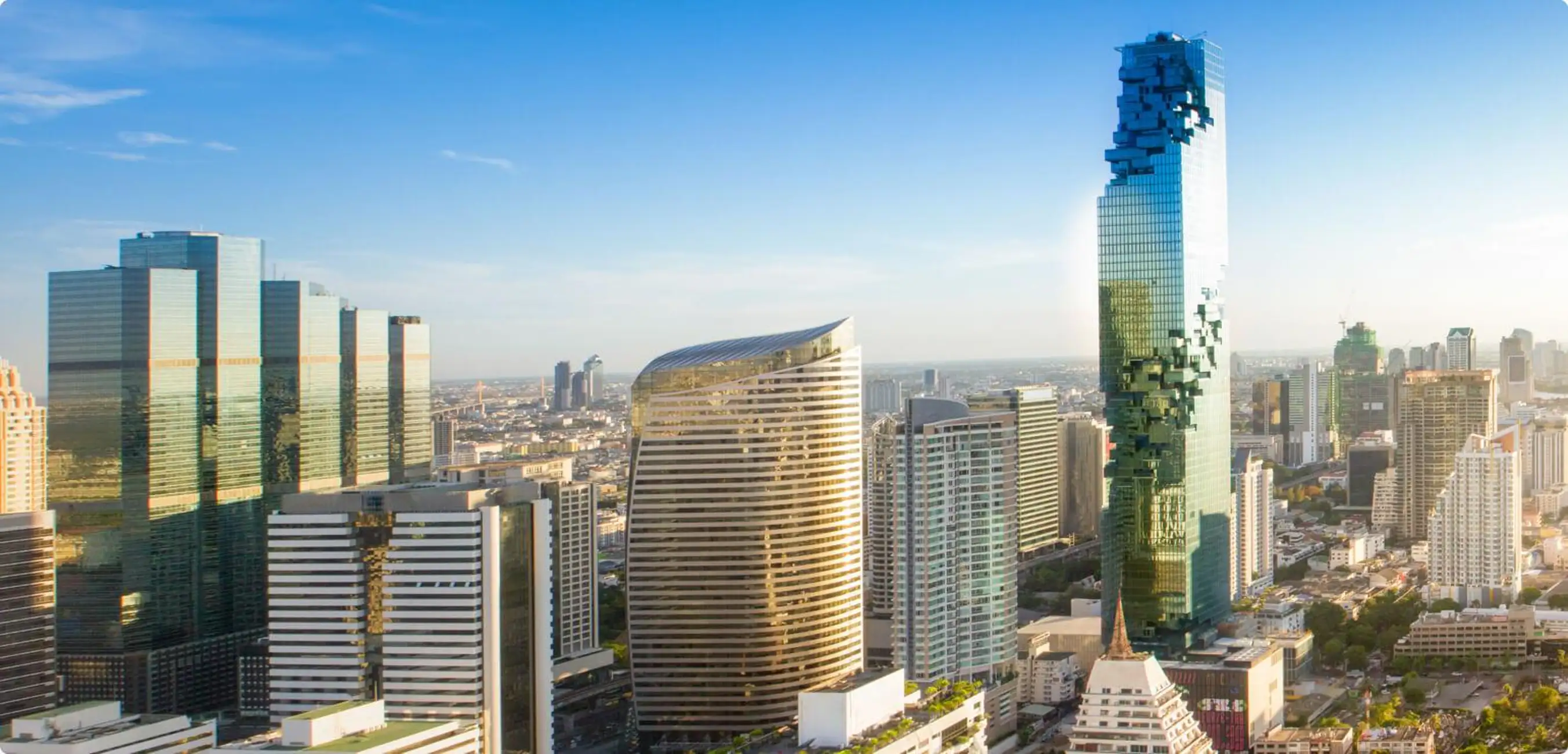 Bangkok: Mahanakhon Skywalk Sunset Ticket with Photo